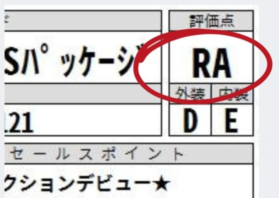 RA Grade in Auction Sheet: What It Means and Why It Matters